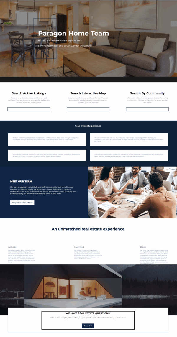 lofty website setup