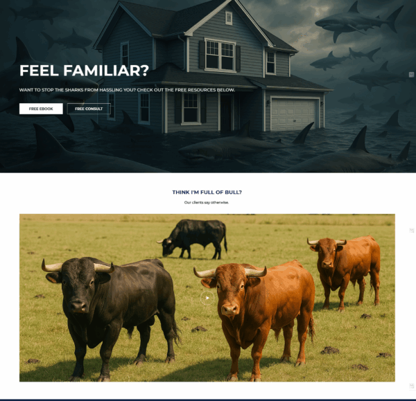 lofty landing page build